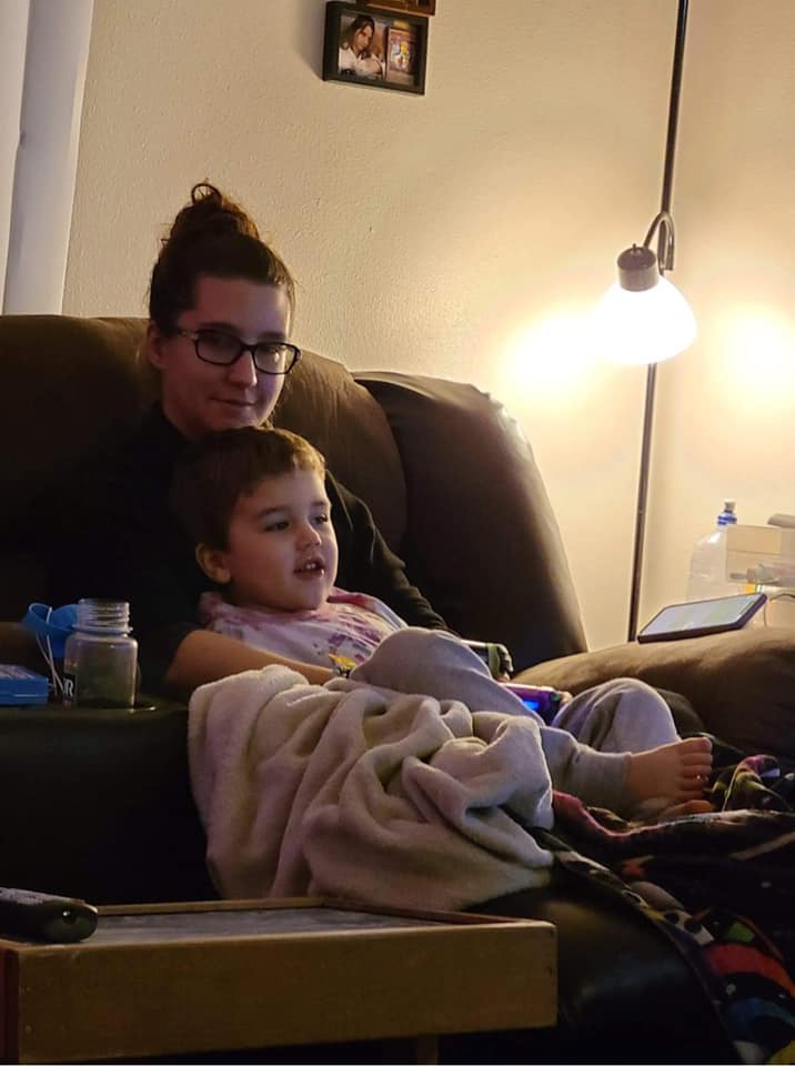 Cuddle Time on the Couch