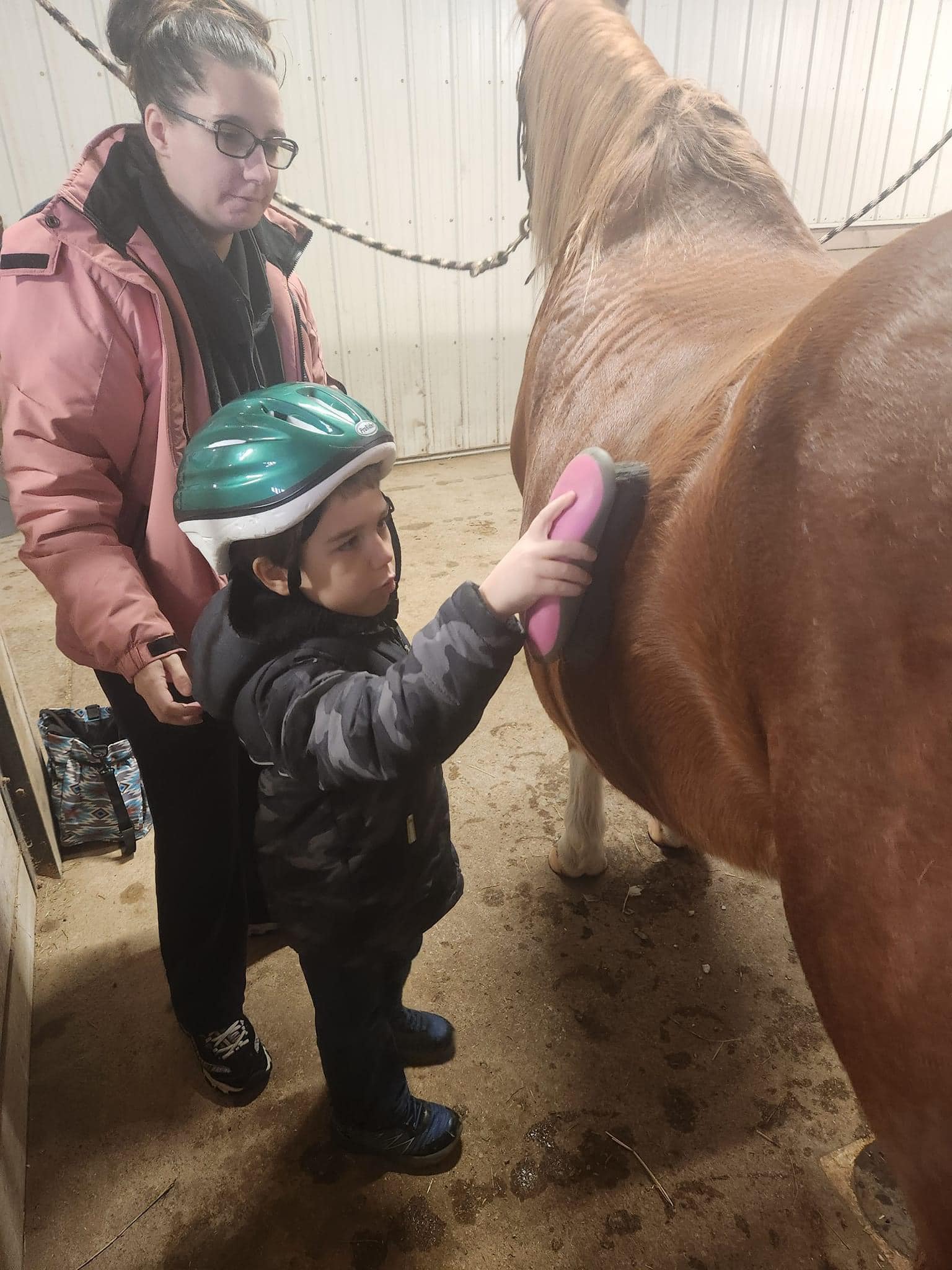 First Horseback Ride