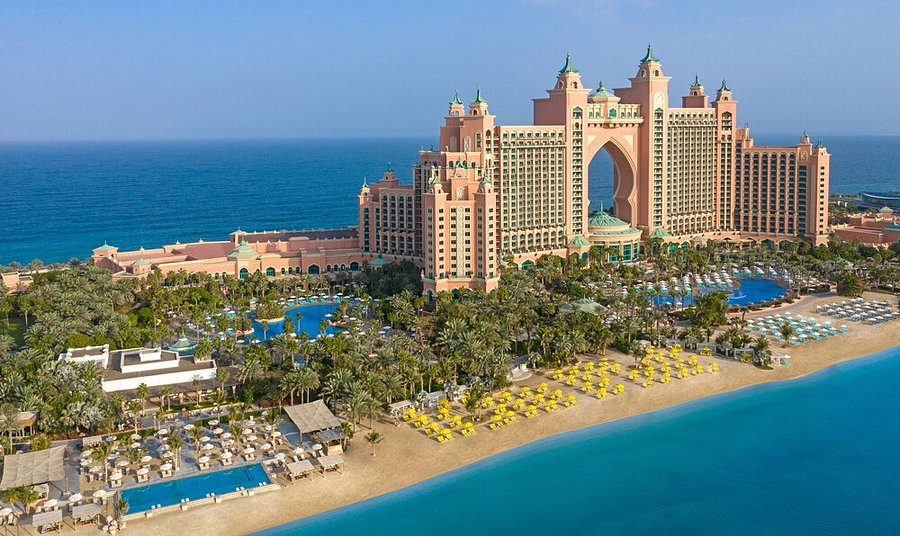 Palm Jumeirah and luxury resorts